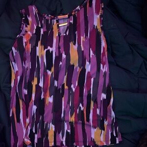 Vibrant Multicolor Sleeveless Top